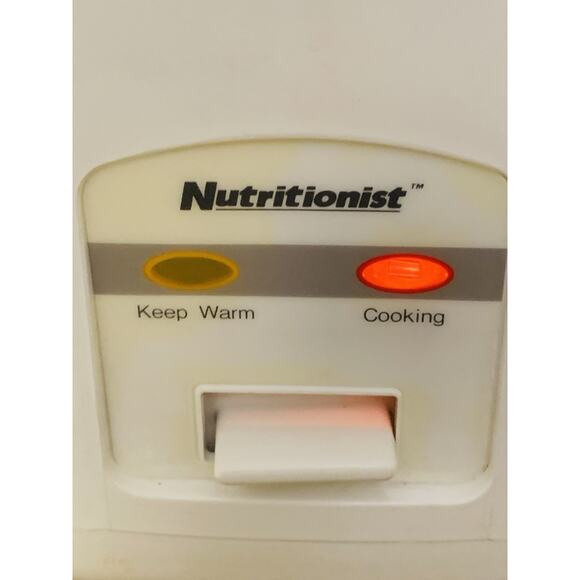 Salton Nutritionist Automatic 10 Cup Rice Cooker Cup Model RA10NR Tested - Picture 11 of 12